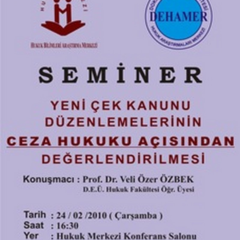 Yeni Çek Kanunu Değerlendirmesi Taahhüt Mağdurları